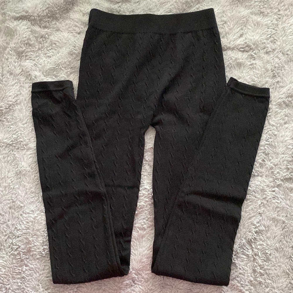 Pink republic super soft knitted legging